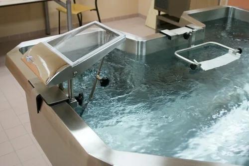 Ванна-бабочка из нержавеющей стали для кинезотерапии в воде (EWAC)