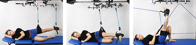 Levitas, sling, knee, exercise, ekzarta, кинезотерапия, разгрузка веса, экзарта, Левитас